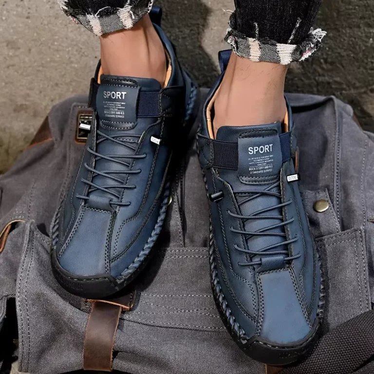 HUCDML K9888 Men Outdoor Leather Shoes
