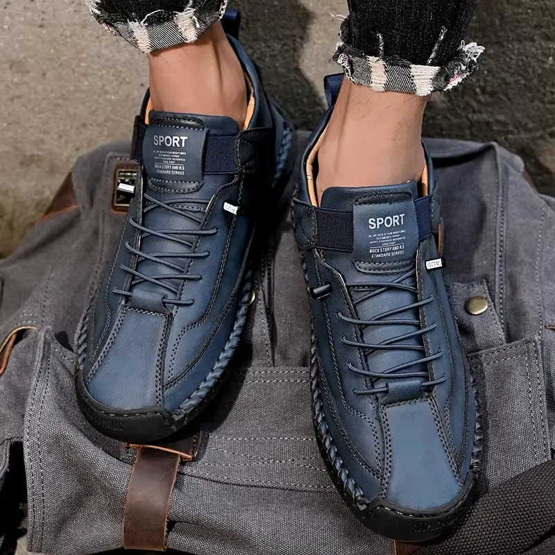 HUCDML K9888 Men Outdoor Leather Shoes