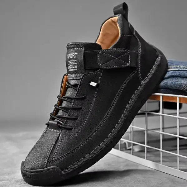 HUCDML K9888 Men Outdoor Leather Shoes - Image 4