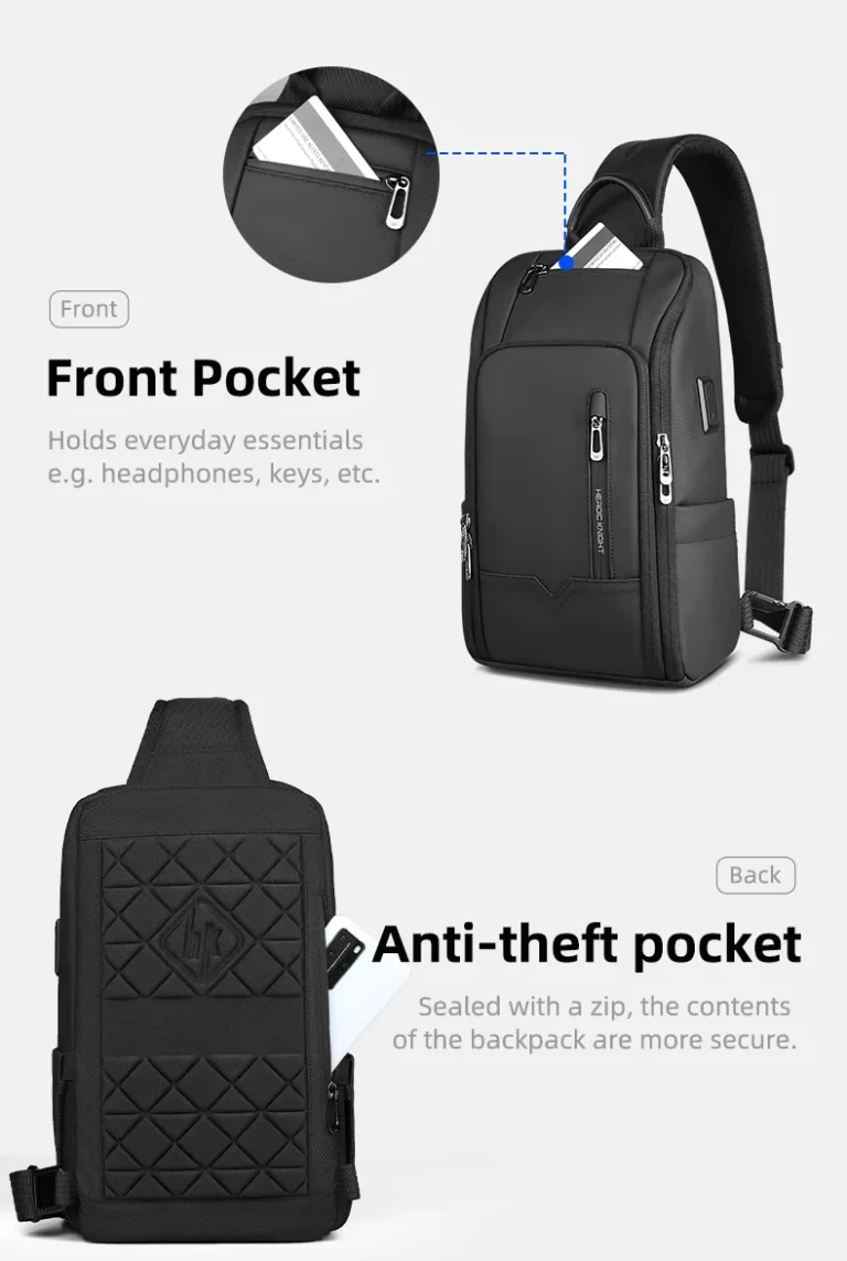 Heroic Knight HK-6207B Front Pocket
