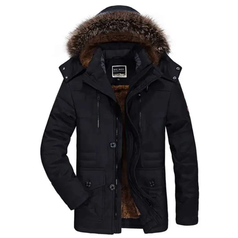 AFS JEEP Overcoats Black