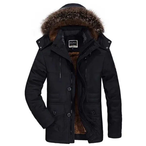 AFS JEEP Overcoats Black
