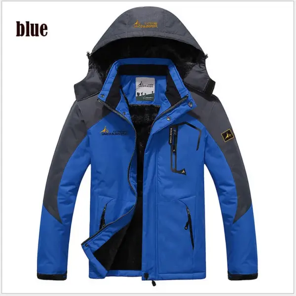 UNCO&BOROR Men's Winter Jackets - Sapphire