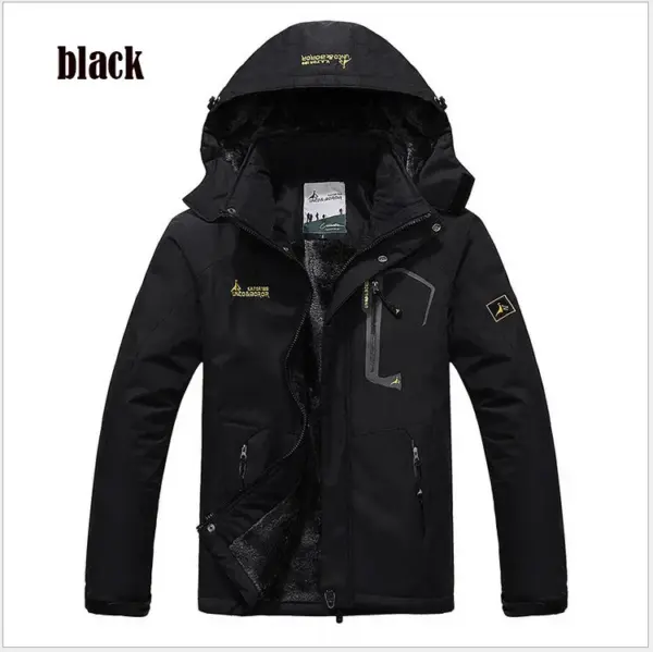 UNCO&BOROR Men's Winter Jackets - Black