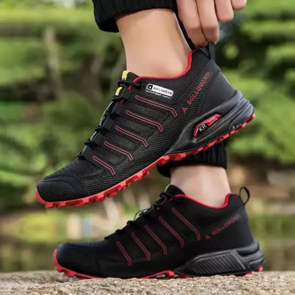 SOLLOMENSI Waterproof Non-slip Hiking Shoes - Image 3