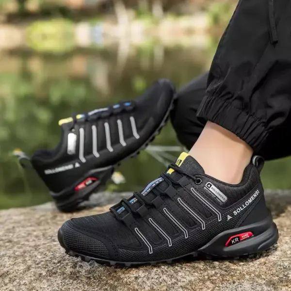 SOLLOMENSI Waterproof Non-slip Hiking Shoes - Image 4