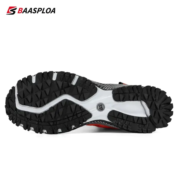 Baasploa Men’s Lightweight Running Shoes – Breathable Non-Slip Casual Sport Sneakers 4
