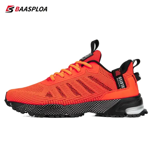 Baasploa Men’s Lightweight Running Shoes – Breathable Non-Slip Casual Sport Sneakers 2