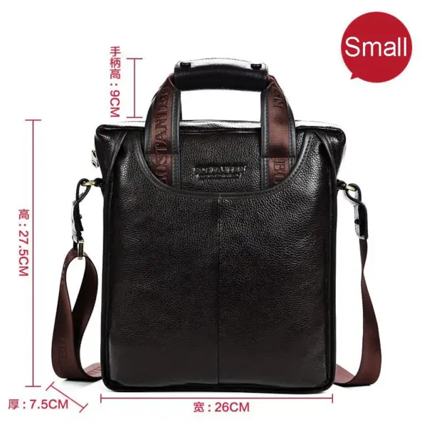 Bostanten Brand New Men's 100% Genuine Leather Cowhide Handbag Messenger Shoulder Tote Briefcase Laptop BAG Purse - AliExpress 1524