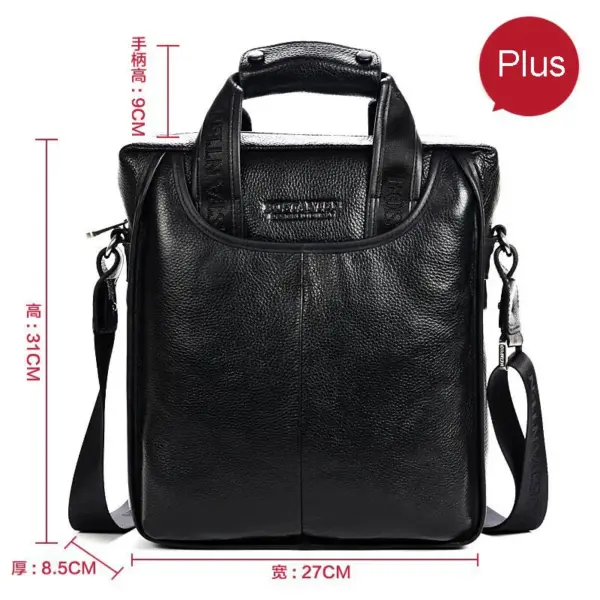 Bostanten Brand New Men's 100% Genuine Leather Cowhide Handbag Messenger Shoulder Tote Briefcase Laptop BAG Purse - AliExpress 1524