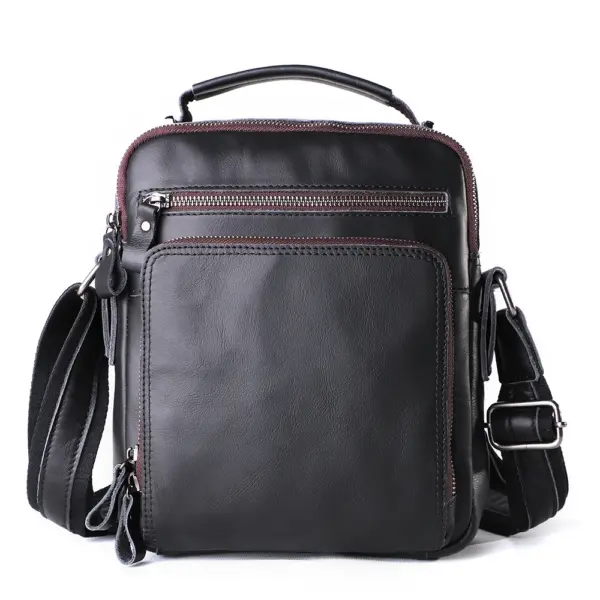 JOYIR New Genuine Leather Men Vintage Handbags Small Flap Men's Shoulder Bag Casual Office Messenger Bags Fashion Crossbody Bag - AliExpress 1524