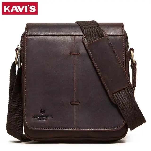 Fashion Crazy Horse Leather Men's Messenger Bag Flap Large Capacity Crossbody Bag Top Quality Shoulder Bag Sling Bag Tote - AliExpress 1524