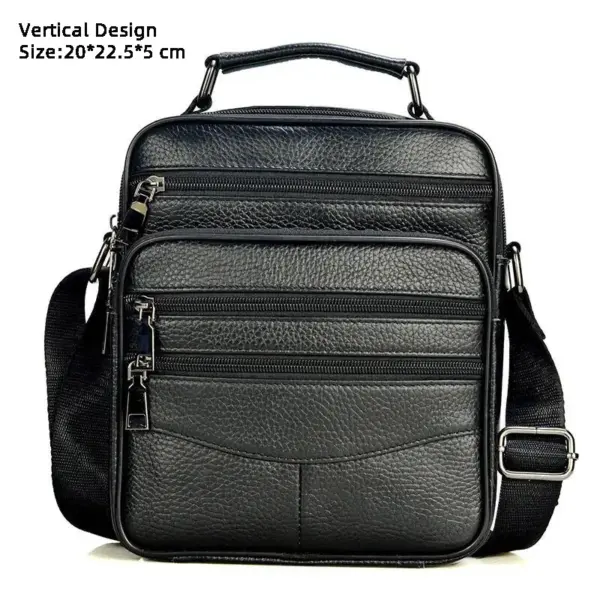 Hot Fashion Men Messenger Bags Genuine Leather Handbags for Man Luxury Brand Male Crossbody Bag for Mini Pad Boy Shoulder Bag - AliExpress 1524