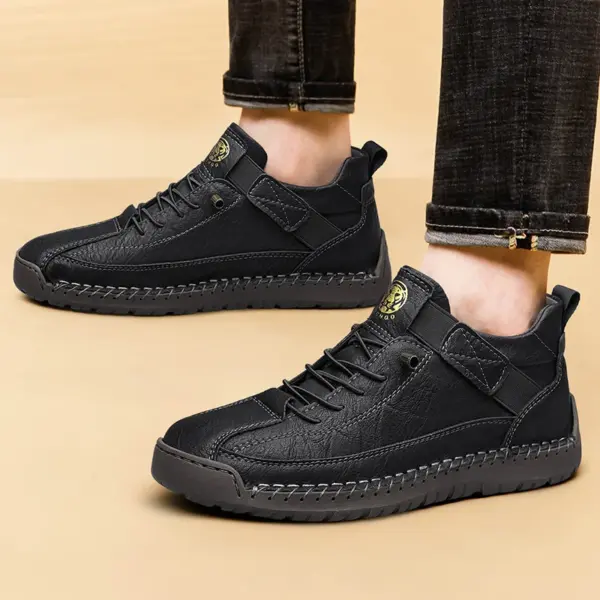 CLOHOO Handmade Men's High-Top Sport Casual Boots Breathable Outdoor Wear with Extended Size Options Classic Ankle Boots - AliExpress 322