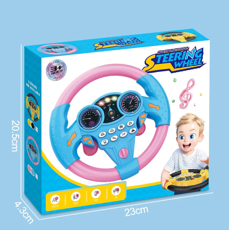 Interactive Steering Wheel Toy for Kids - Package