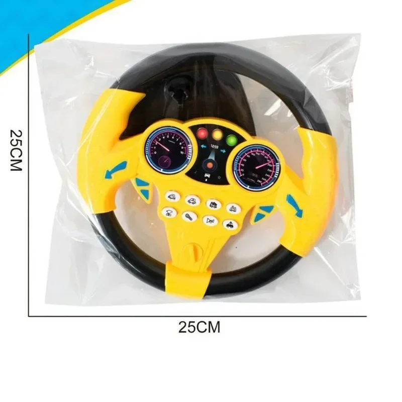Infant Shining Simulation Steering Wheel Toys Children's Toy Kids Early Education Copilots Stroller Steering Wheel Vocal Toys - AliExpress 26