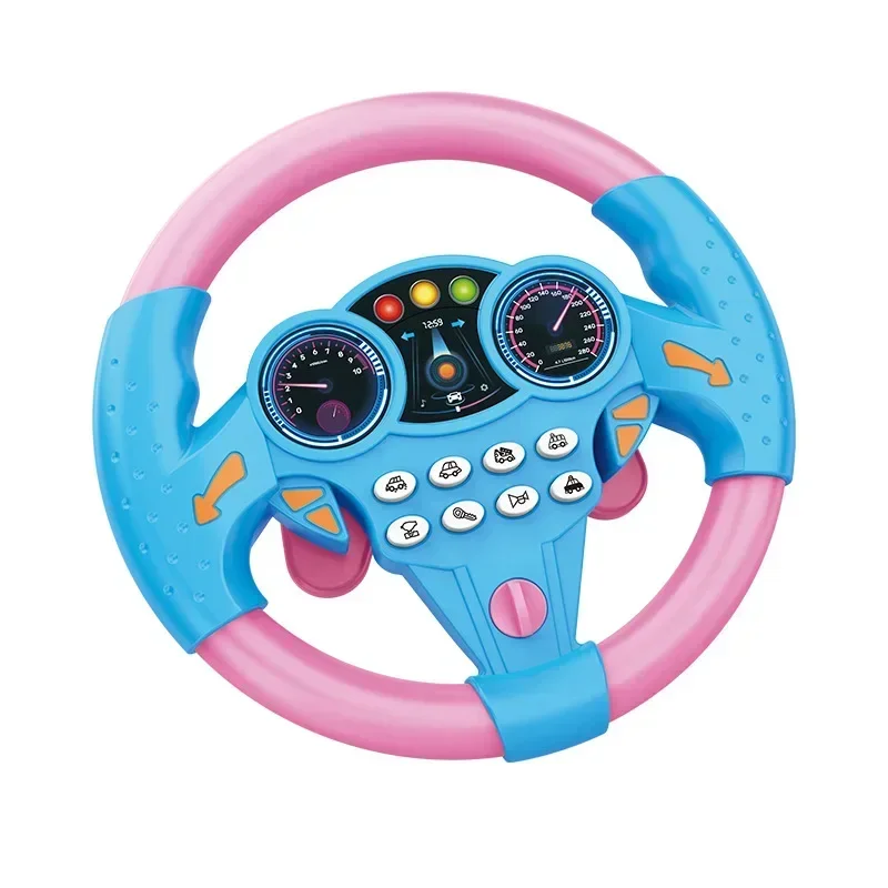 Infant Shining Simulation Steering Wheel Toys Children's Toy Kids Early Education Copilots Stroller Steering Wheel Vocal Toys - AliExpress 26