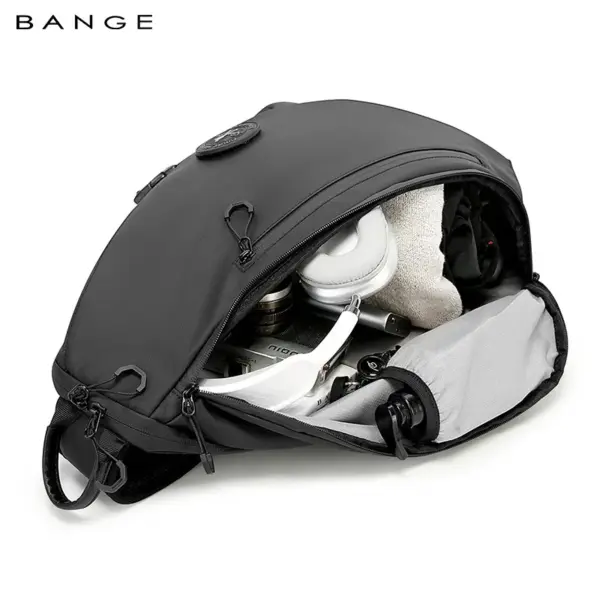 Bange Men's Single Shoulder Fashion Light Crossbody Men's Waterproof Large Capacity Chest Bag Leisure Backpack - AliExpress