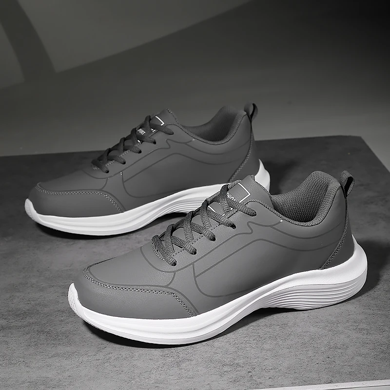 Men’s Waterproof Running Shoes - Gray