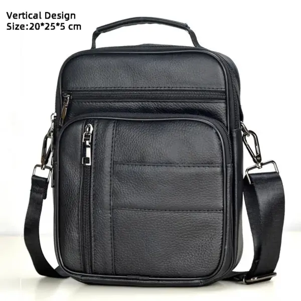Hot Fashion Men Messenger Bags Genuine Leather Handbags for Man Luxury Brand Male Crossbody Bag for Mini Pad Boy Shoulder Bag - AliExpress 1524