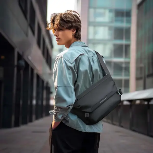 HK Water Repellent Messenger Bag Men Bags Casual Shoulder Crossbody Bags Fit 11 inch Ipad Fashion Outdoor Cycling Side Bag Male - AliExpress