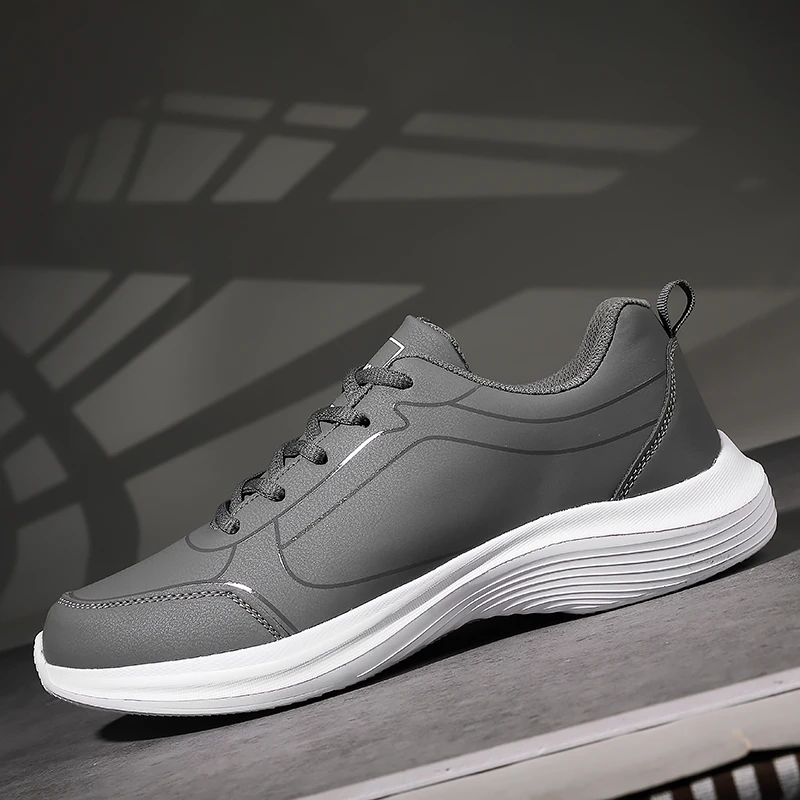 Men’s Waterproof Running Shoes - Gray