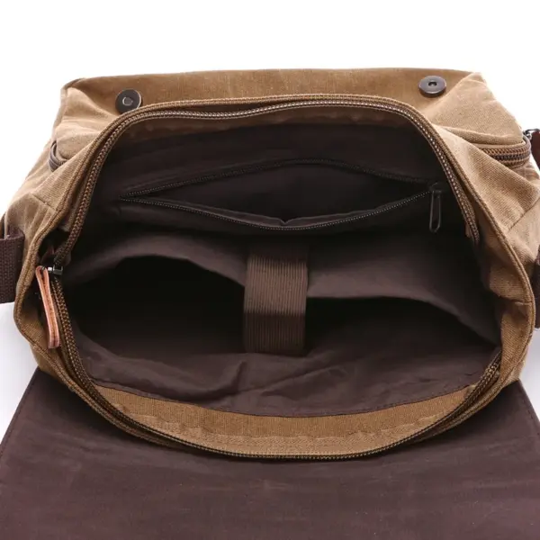 Vintage Bag Canvas Laptop Shoulder Bag Messenger Bag Men Casual Crossbody Bags School Bookbag - AliExpress