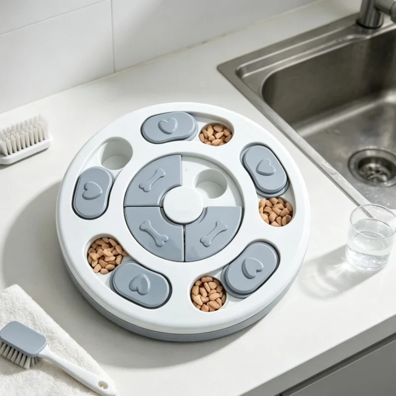Interactive Dog Puzzle Feeder Toy