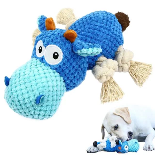 1pc Dog Plush Toy for Chewers, Dog Squeaky Toys,Stuffed Animals Toys with Cotton Material and Crinkle Paper,Durable Chewing Toys - AliExpress