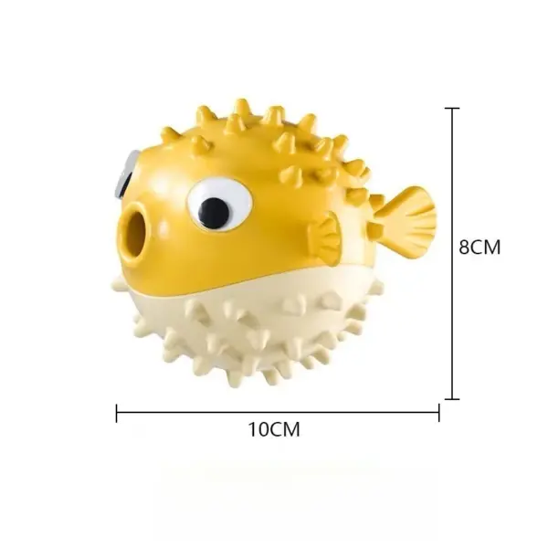 Bouncing Fish Dog Toy Leak Ball Dogs Cats Slow Feeder Puzzle Toys Interactive Self-Play Boredom Relief Pets Toys Treat Dispenser - AliExpress 15