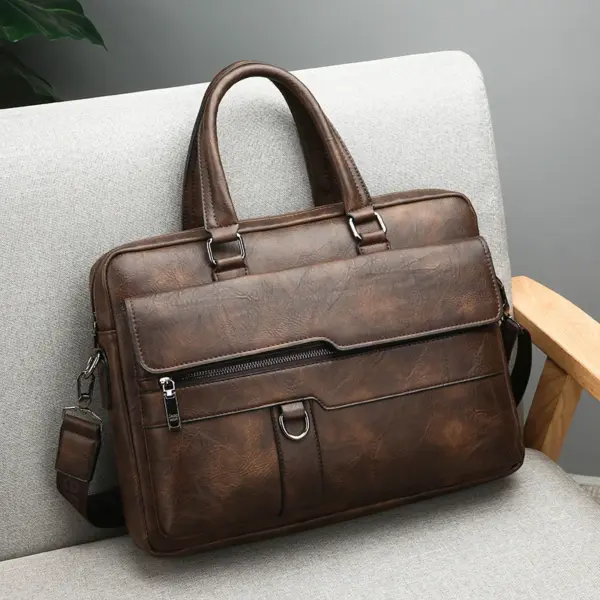 Men's Minimalist Trend Briefcase Large Capacity Office Shoulder Bag Waterproof Business Laptop Handbags Commute Crossbody Bag - AliExpress 1524