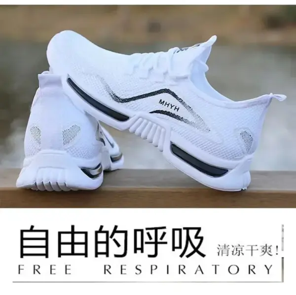 Men Shoes Slip on Fashion Sneakers Male Sport Running Shoes Breathable Gym Training Walking Tennis Shoes Non Slip Workout Flats - AliExpress 322