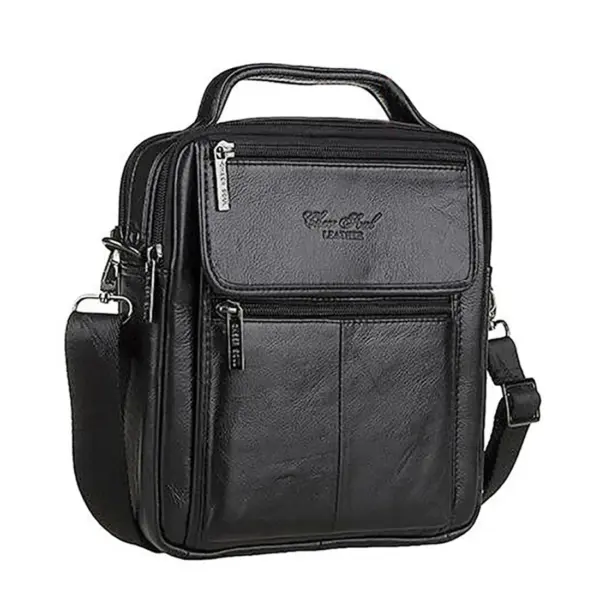 Crossbody Messenger Shoulder Bag for Men Genuine Leather Business Briefcase Casual Cowhide Male Top Handle Tote Handbag Bags - AliExpress 1524