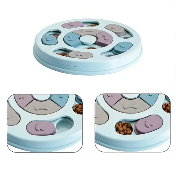 Pet Feeder Dog Educational Toys Increase Puppy Intellectual Food Dispenser Interactive Educational Feeding Toys - AliExpress 15