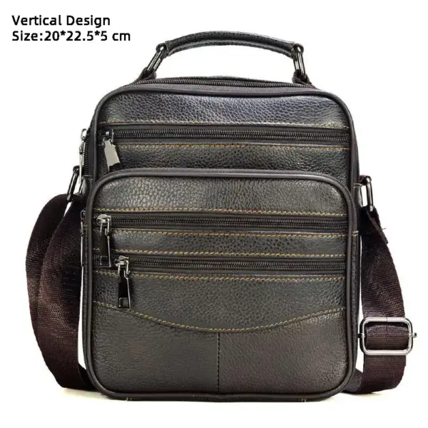 Hot Fashion Men Messenger Bags Genuine Leather Handbags for Man Luxury Brand Male Crossbody Bag for Mini Pad Boy Shoulder Bag - AliExpress 1524