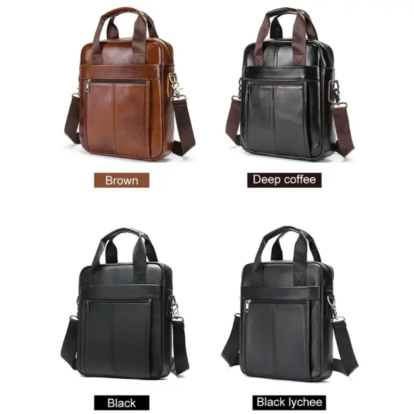 WESTAL Men's Shoulder Bags Genuine Leather Crossbody Messenger Bag For 13.3 Inch Laptop Briefcase Leather Man Handbags 8577 - AliExpress 1524