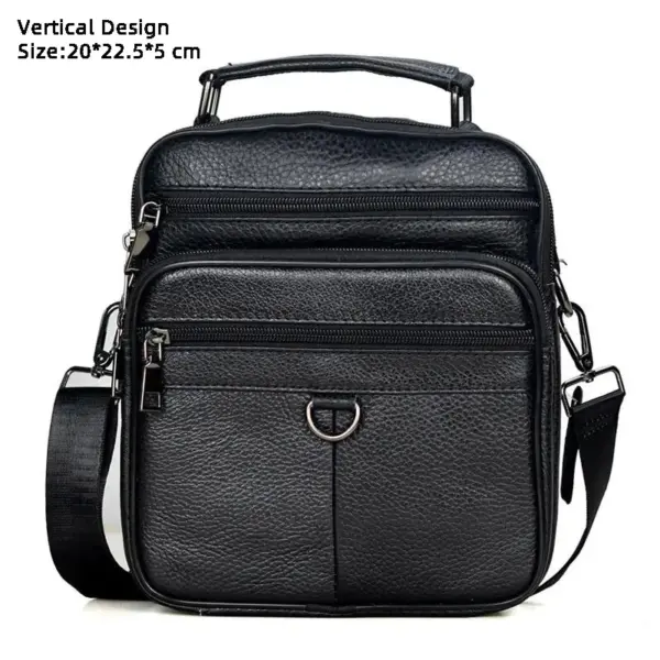 Hot Fashion Men Messenger Bags Genuine Leather Handbags for Man Luxury Brand Male Crossbody Bag for Mini Pad Boy Shoulder Bag - AliExpress 1524