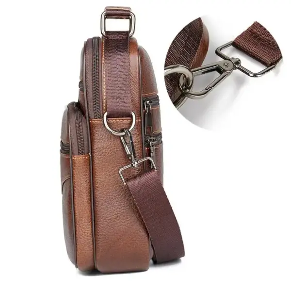 Hot Fashion Men Messenger Bags Genuine Leather Handbags for Man Luxury Brand Male Crossbody Bag for Mini Pad Boy Shoulder Bag - AliExpress 1524