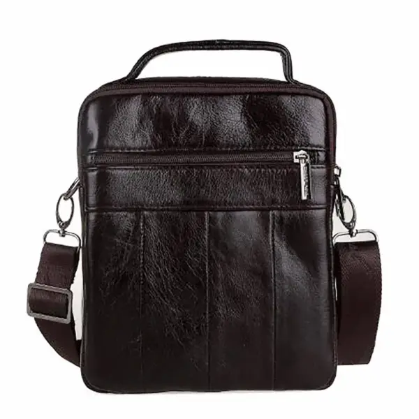 Crossbody Messenger Shoulder Bag for Men Genuine Leather Business Briefcase Casual Cowhide Male Top Handle Tote Handbag Bags - AliExpress 1524