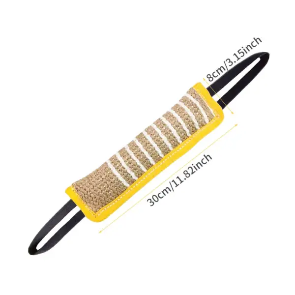 Dog Bite Tug Toy with Dual Handles Size