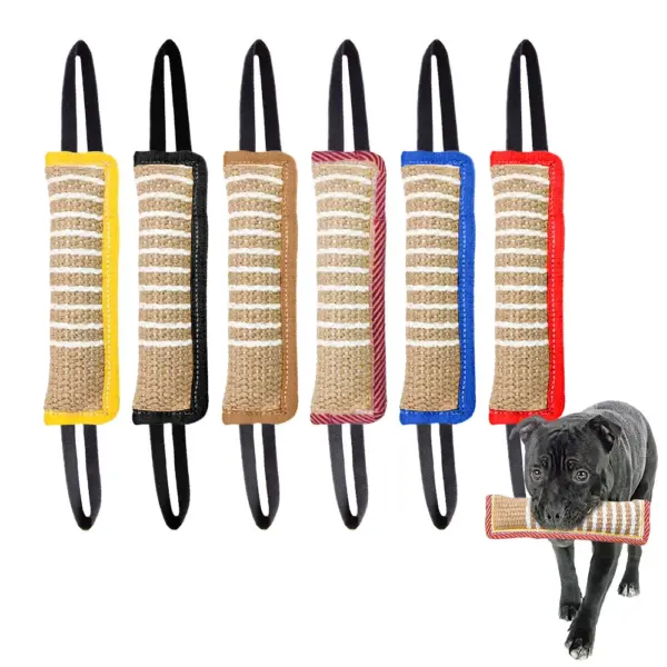 Dog Bite Tug Toy with Dual - Multi Color