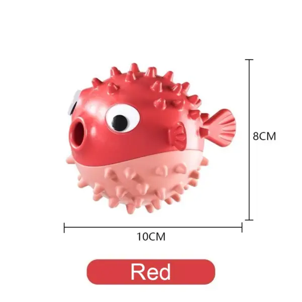 Bouncing Fish Dog Toy Leak Ball Dogs Cats Slow Feeder Puzzle Toys Interactive Self-Play Boredom Relief Pets Toys Treat Dispenser - AliExpress 15
