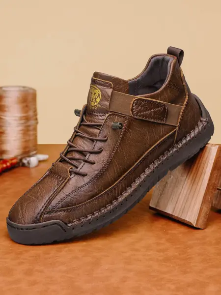 CLOHOO Handmade Men's High-Top Sport Casual Boots Breathable Outdoor Wear with Extended Size Options Classic Ankle Boots - AliExpress 322