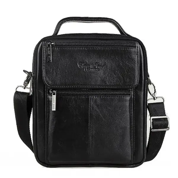 Crossbody Messenger Shoulder Bag for Men Genuine Leather Business Briefcase Casual Cowhide Male Top Handle Tote Handbag Bags - AliExpress 1524
