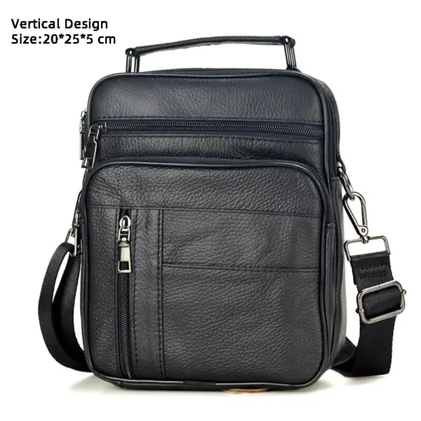Hot Fashion Men Messenger Bags Genuine Leather Handbags for Man Luxury Brand Male Crossbody Bag for Mini Pad Boy Shoulder Bag - AliExpress 1524