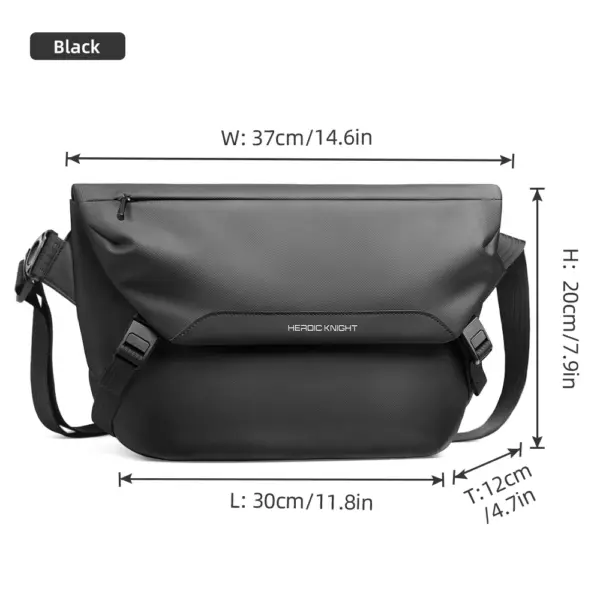 HK Water Repellent Messenger Bag Men Bags Casual Shoulder Crossbody Bags Fit 11 inch Ipad Fashion Outdoor Cycling Side Bag Male - AliExpress