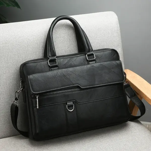 Men's Minimalist Trend Briefcase Large Capacity Office Shoulder Bag Waterproof Business Laptop Handbags Commute Crossbody Bag - AliExpress 1524