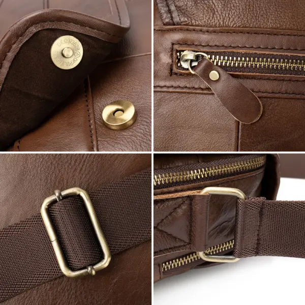 MVA Men's Genuine Leather Bag Crossbody Bags for Men Messenger Bag Men Leather Fashion Men's Shoulder Bags Male Handbags 1121 - AliExpress 1524