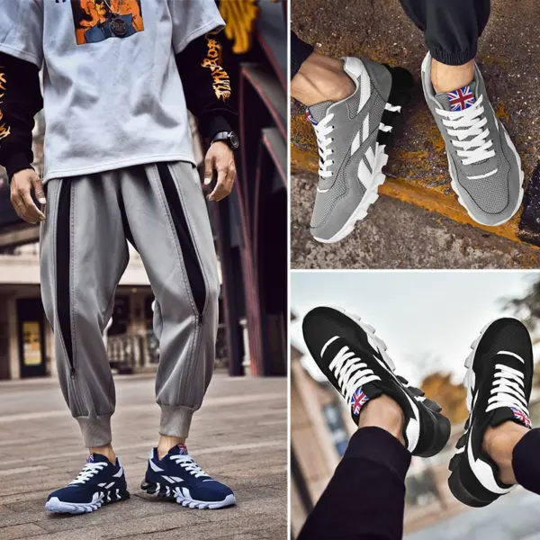 2025 new men's and women's running shoes breathable casual sneakers anti-slip vibration comfortable walking shoes 36-48 - AliExpress 201768104
