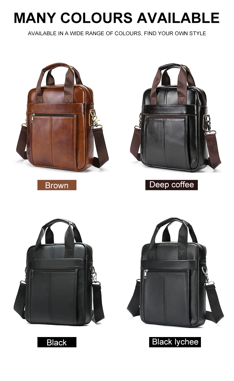 WESTAL 8577 Genuine Leather Messenger Bag - Many Colours WESTAL 8577 Genuine Leather Messenger Bag - Many Colours